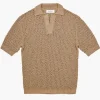 Giuliva Heritage Alain Sweater in Open Cotton Knit< Polos | Knitwear