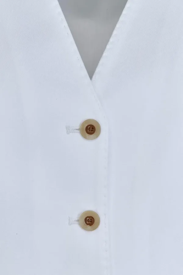 Giuliva Heritage Andrea Vest in Cotton Twill<Women Waistcoats