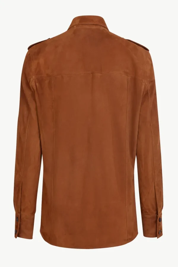 Giuliva Heritage Antonio Shirt in Suede< Shirts