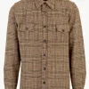 Giuliva Heritage Antonio Shirt in Wool Check< Shirts