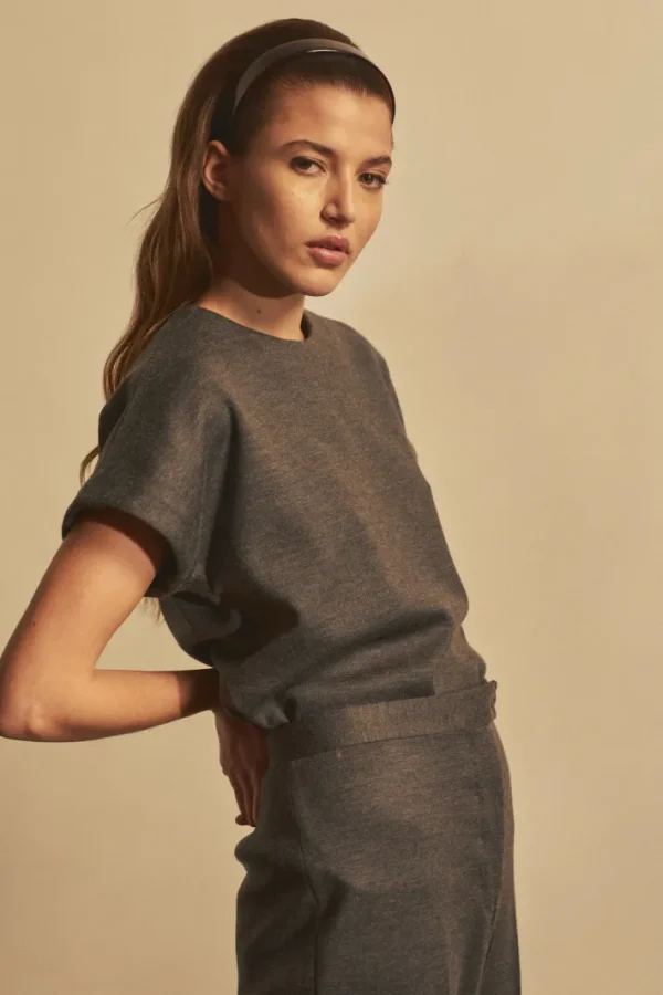 Giuliva Heritage Ava Top in Wool Jersey<Women Tops