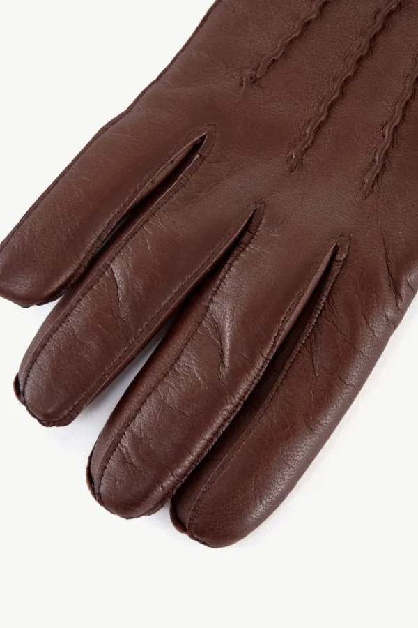 Giuliva Heritage Balmoral Gloves in Leather and Cashmere<Women Accessories