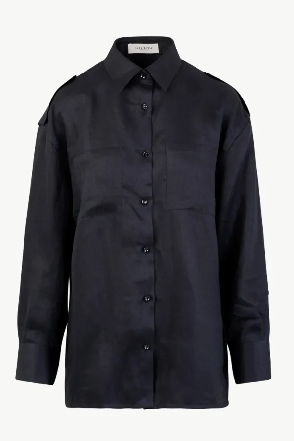 Giuliva Heritage Carla Shirt in Linen<Women Tops