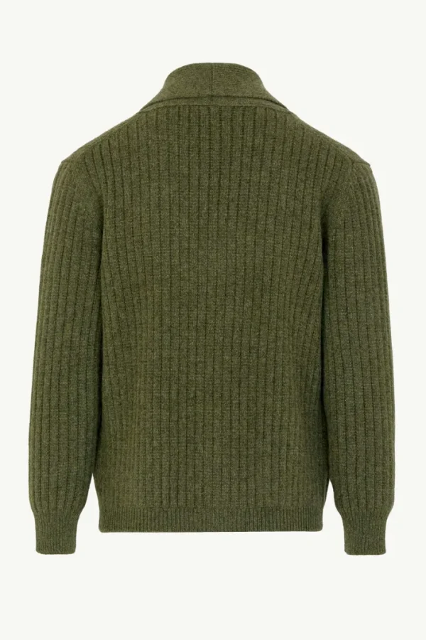 Giuliva Heritage Clemente Cardigan in Wool and Cashmere blend< Knitwear