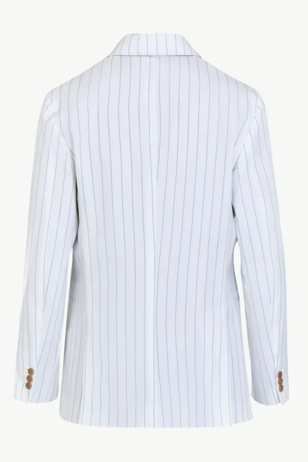 Giuliva Heritage Cornelia Blazer in Cotton Stripes<Women Blazers