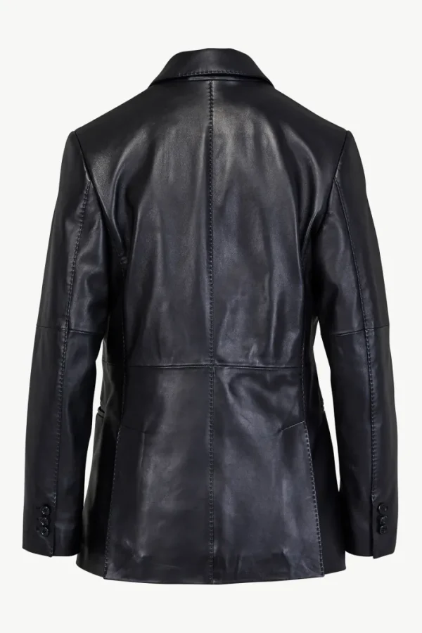 Giuliva Heritage Cornelia Blazer in Leather<Women Blazers