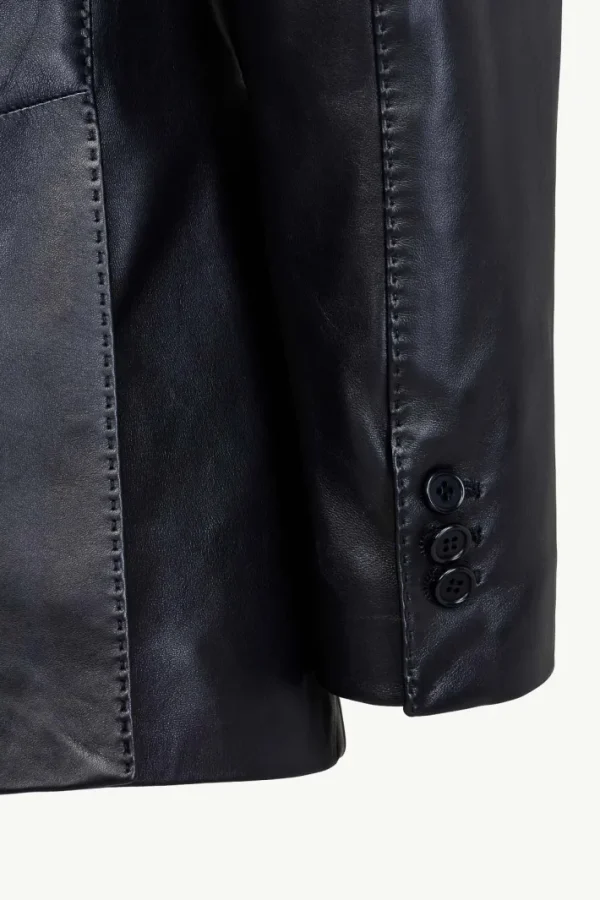 Giuliva Heritage Cornelia Blazer in Leather<Women Blazers