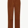 Giuliva Heritage Cornelia Trousers in Suede<Women Trousers