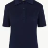 Giuliva Heritage Daphne Polo in Cotton Jersey<Women Tops | Polos