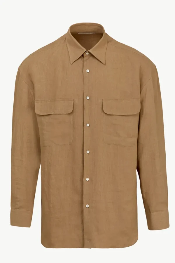 Giuliva Heritage Ennio Shirt in Linen< Shirts