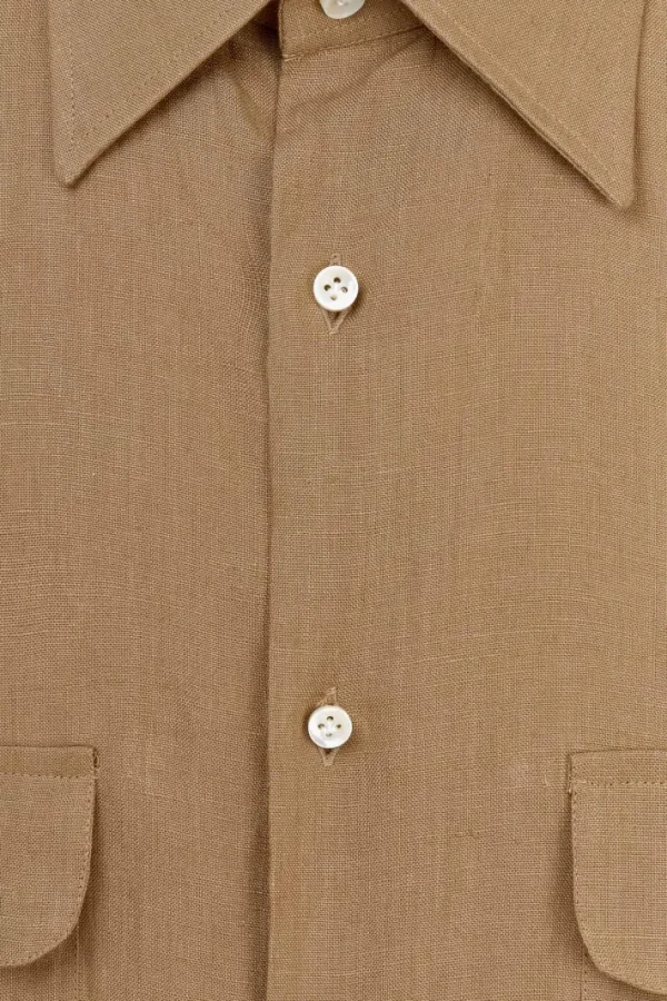Giuliva Heritage Ennio Shirt in Linen< Shirts