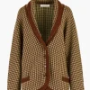 Giuliva Heritage Fiorenza Jacket in Merino Wool Knit<Women Knitwear