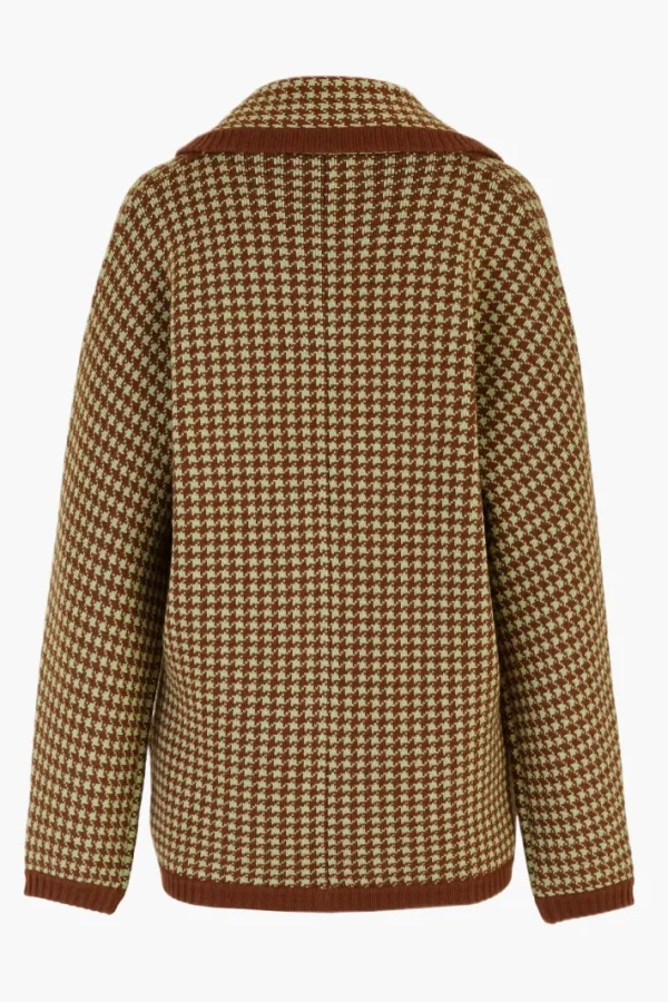 Giuliva Heritage Fiorenza Jacket in Merino Wool Knit<Women Knitwear