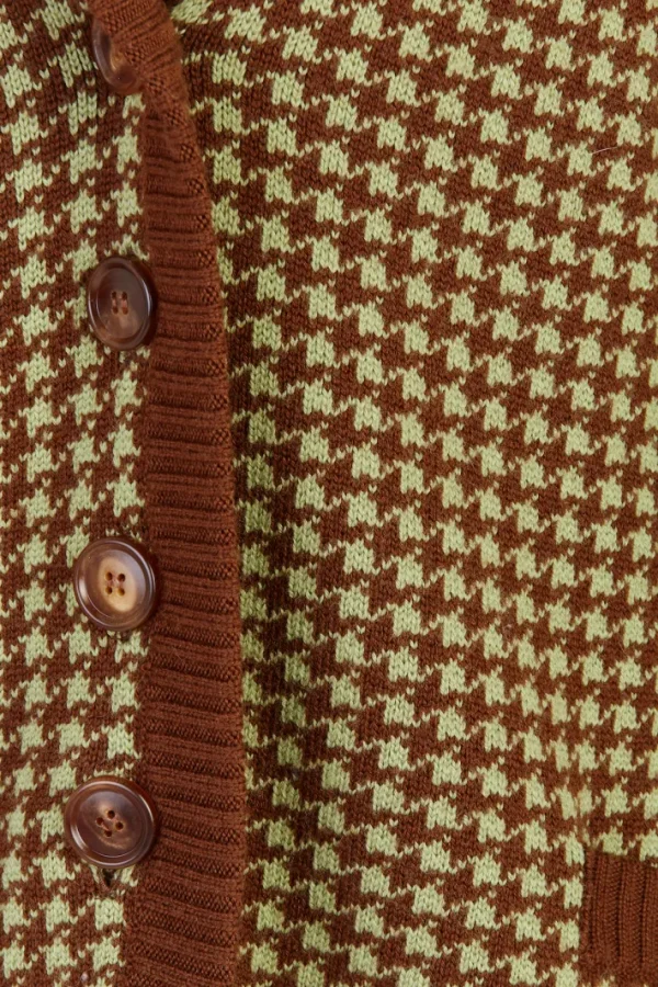 Giuliva Heritage Fiorenza Jacket in Merino Wool Knit<Women Knitwear