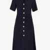 Giuliva Heritage Giulia Dress in Silk Cady<Women Dresses