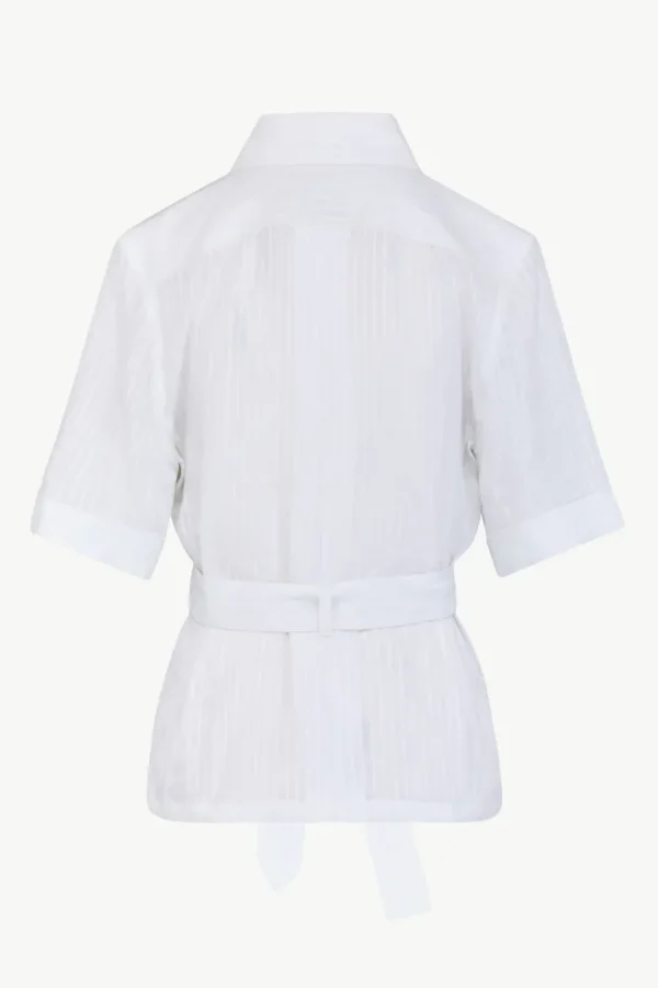Giuliva Heritage Jane Jacket in Linen Stripes<Women Tops