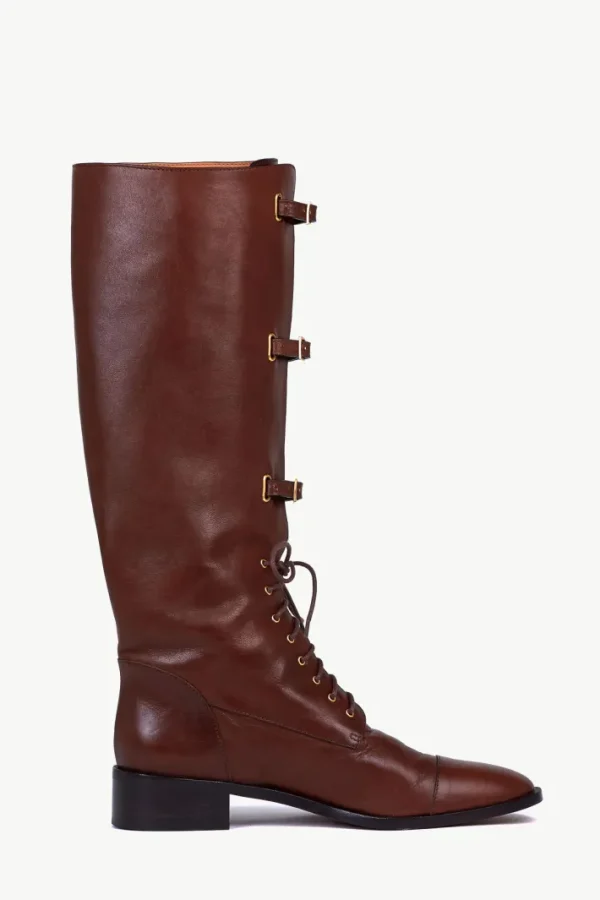 Giuliva Heritage Karen Buckle Boot in Leather<Women Shoes