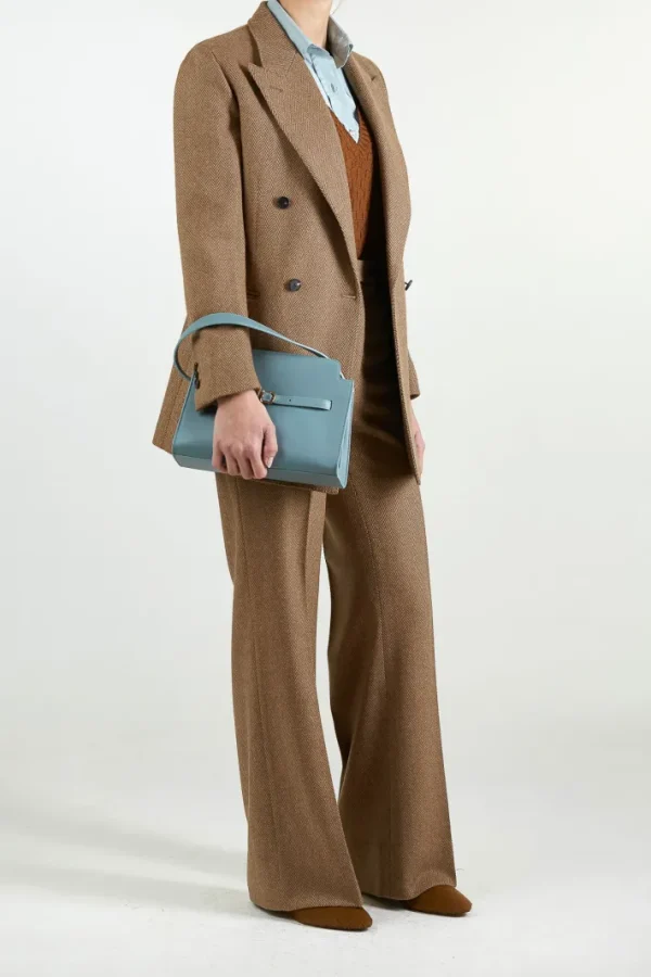 Giuliva Heritage Laura Trousers in Wool Herringbone<Women Trousers