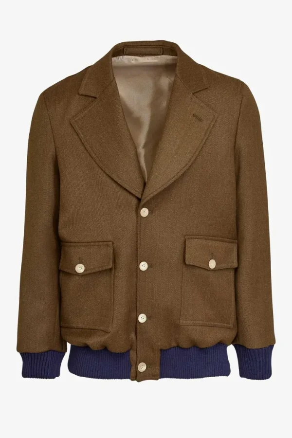 Giuliva Heritage Marcello Jacket in Wool Whipcord< Jackets