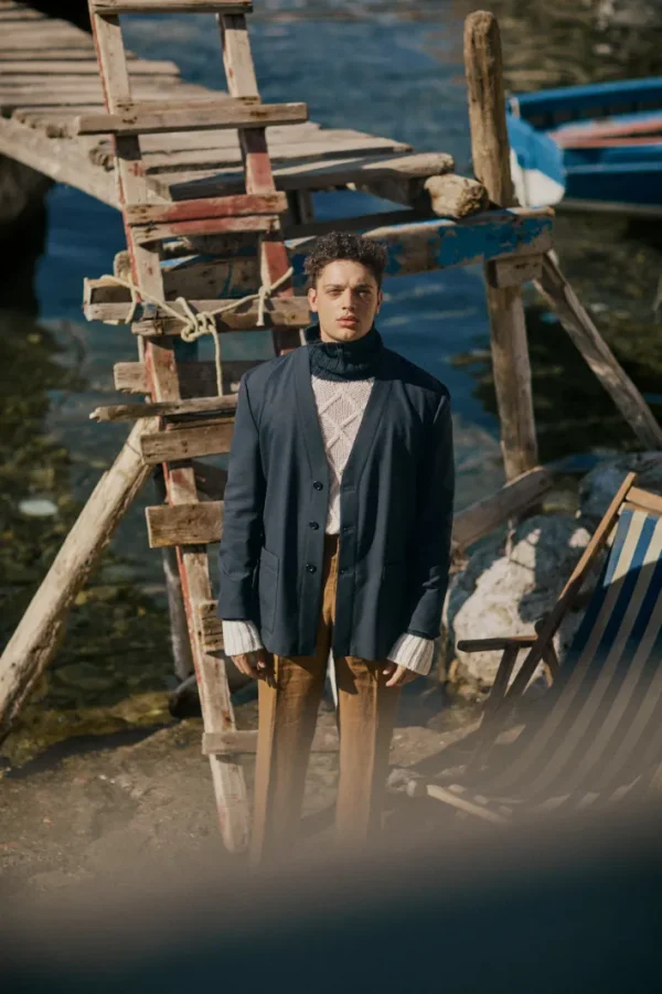 Giuliva Heritage Pablo Blazer in Virgin Wool< Blazers