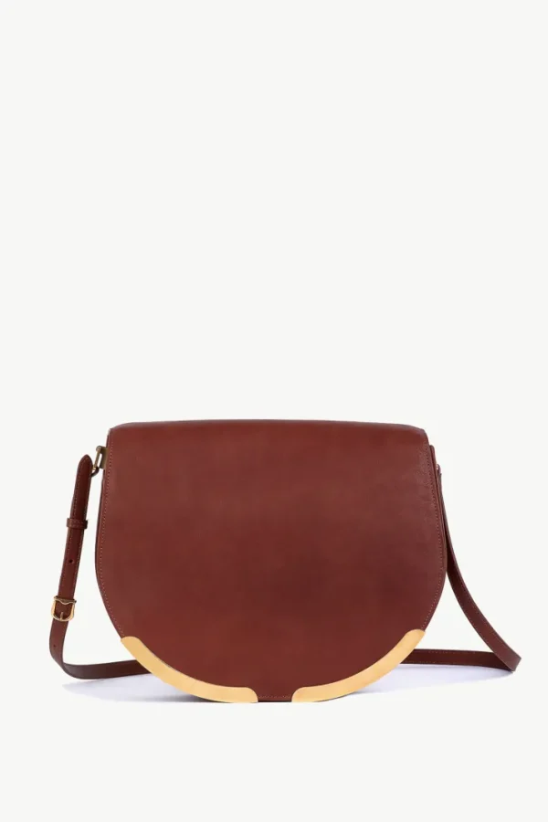 Giuliva Heritage Sella Bag in Leather and Brass<Women Bags