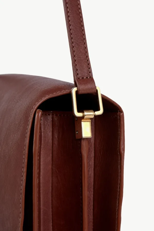 Giuliva Heritage Sella Bag in Leather and Brass<Women Bags