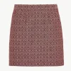 Giuliva Heritage Theo Miniskirt in Wool and Cashmere blend<Women Skirts