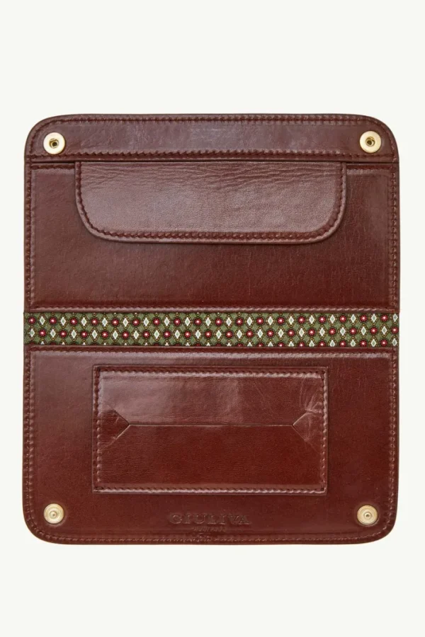 Giuliva Heritage Tobacco Pouch in Leather<Women Leather Goods | Leather Goods
