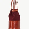 Giuliva Heritage Treasure Bag in Suede and Leather<Women Bags