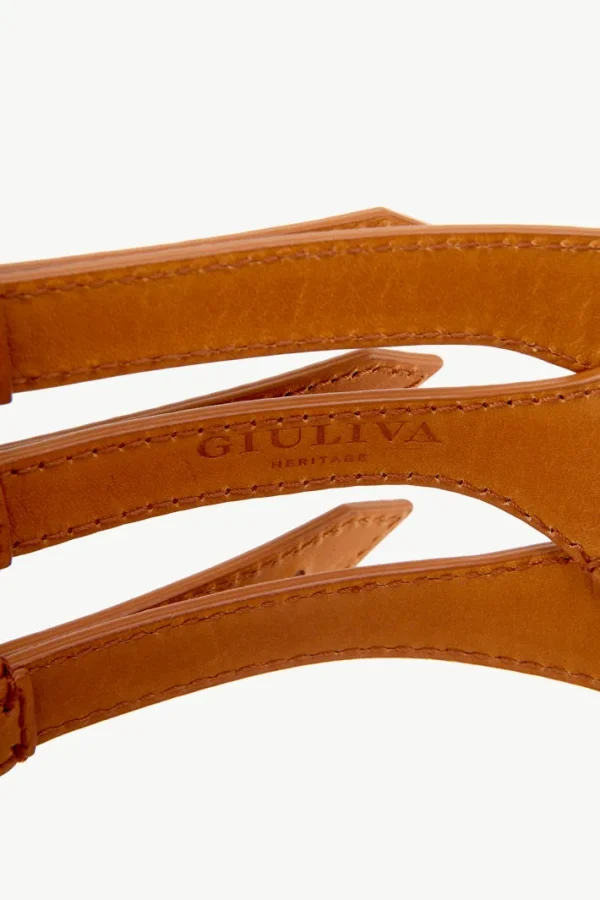 Giuliva Heritage Trio Belt in Leather<Women Accessories