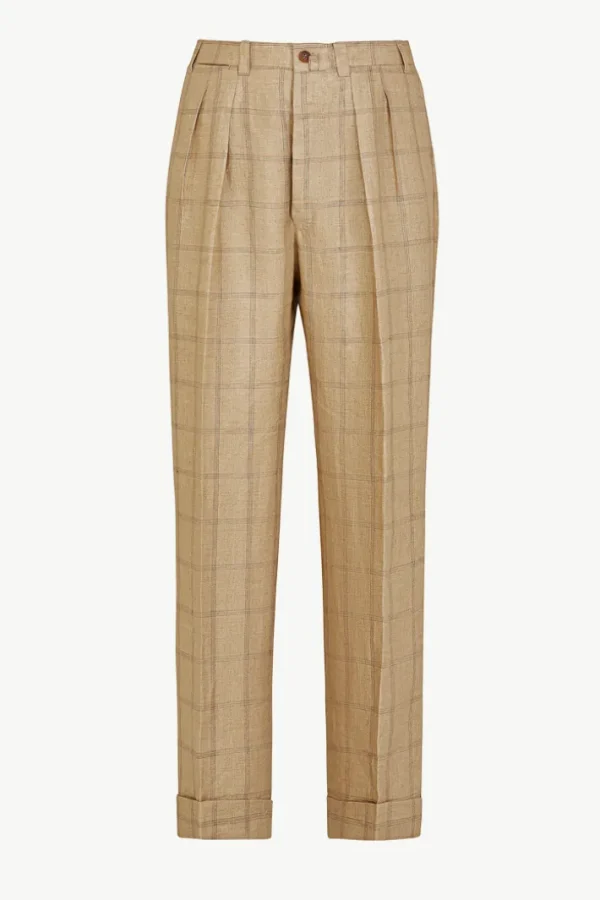 Giuliva Heritage Umberto Trousers in Linen< Trousers