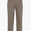 Giuliva Heritage Umberto Trousers in Wool Check< Trousers